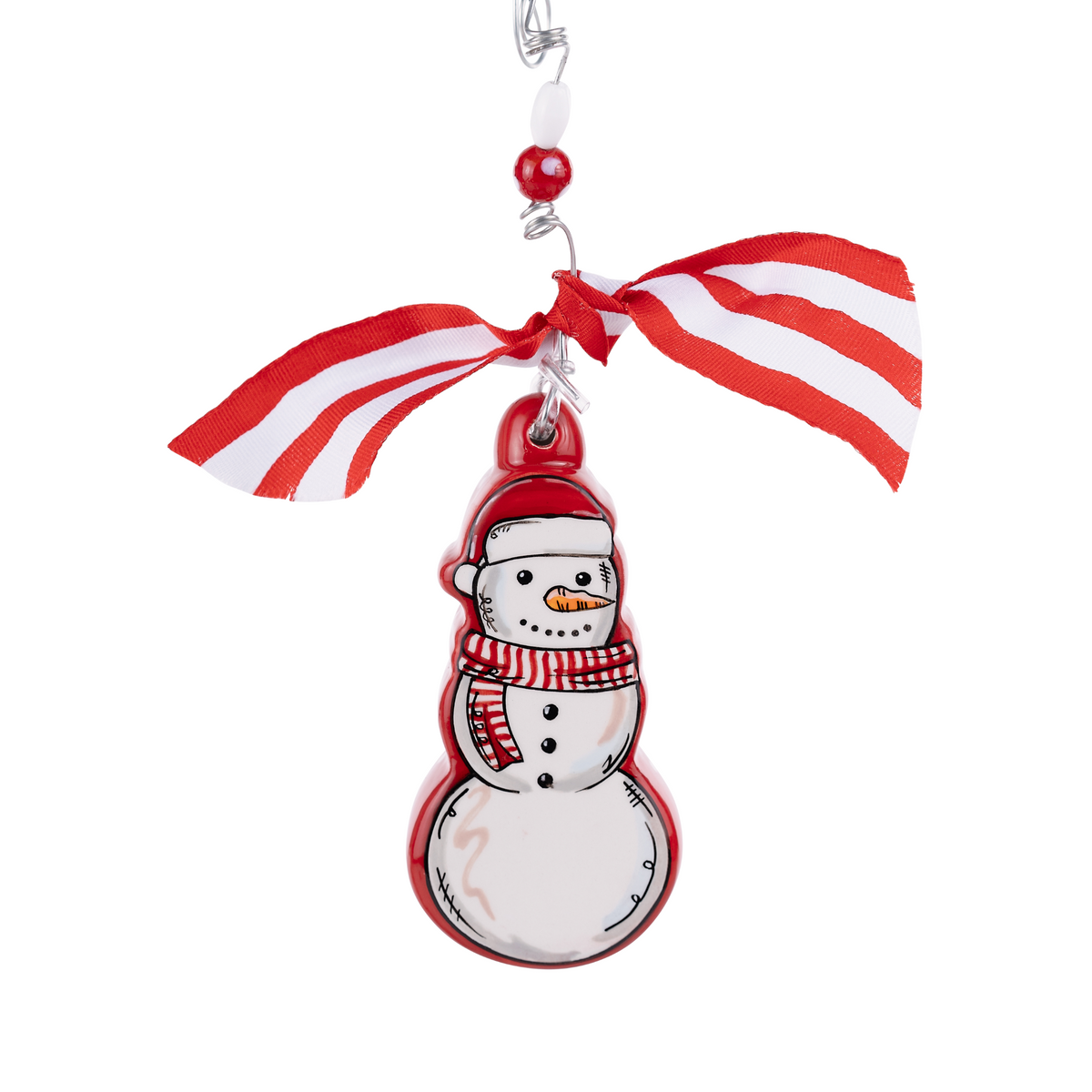 Snowman Puff Ornament