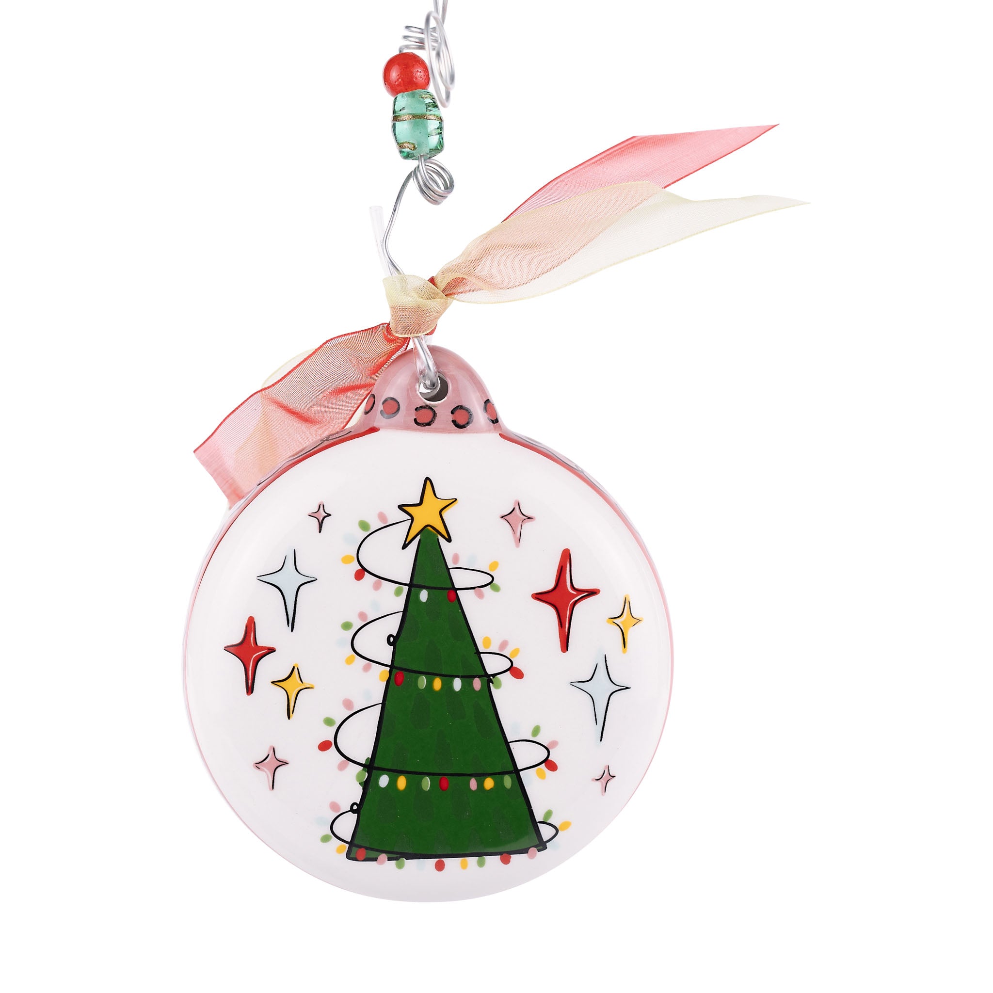 Colorful Merry and Bright Puff Ornament - Thumbnail 4