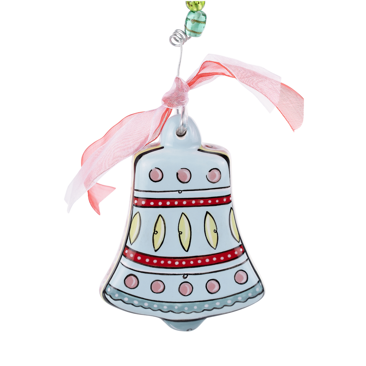 Garland Puff Bell Ornament