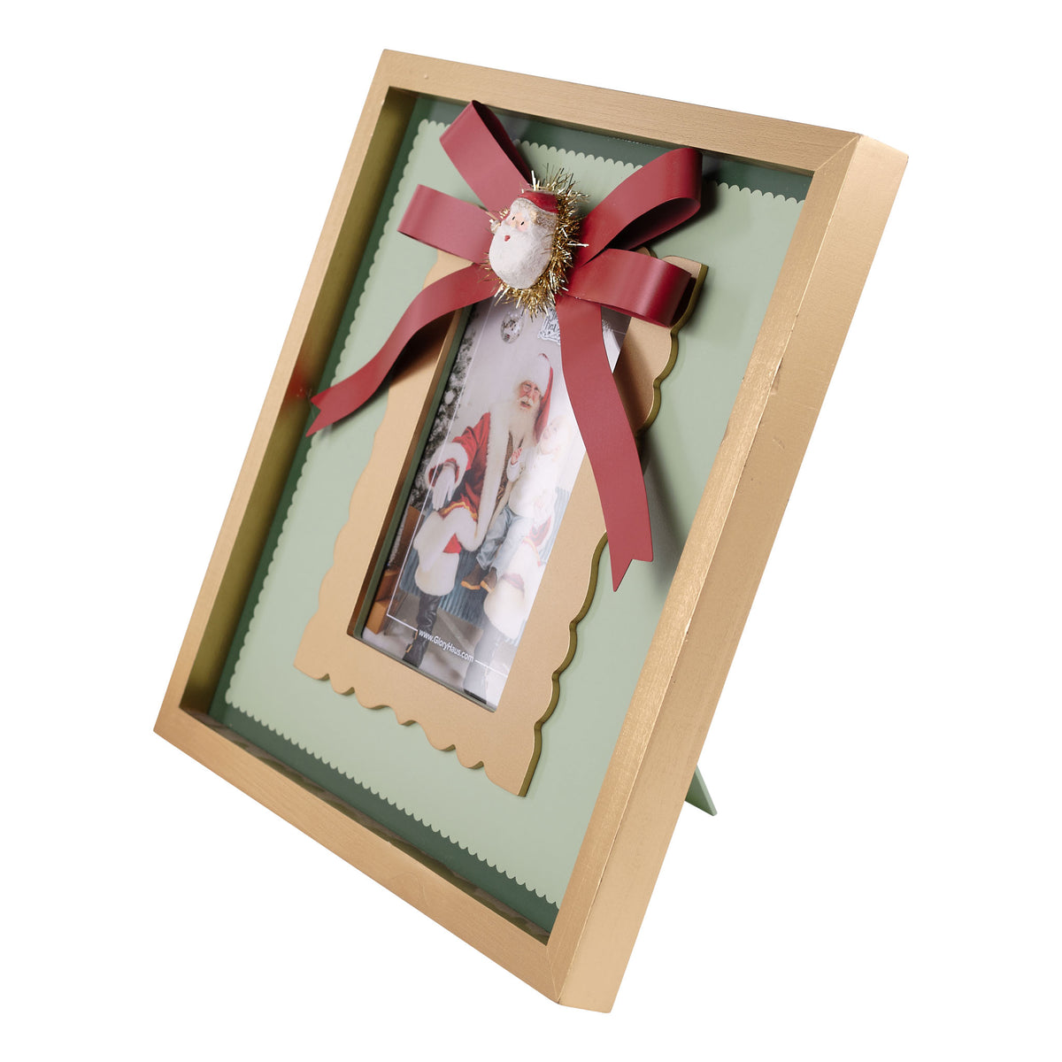 Santa Striped Frame