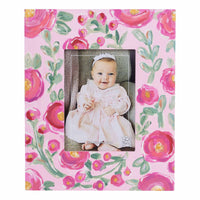 Pink Flower Garden Frame