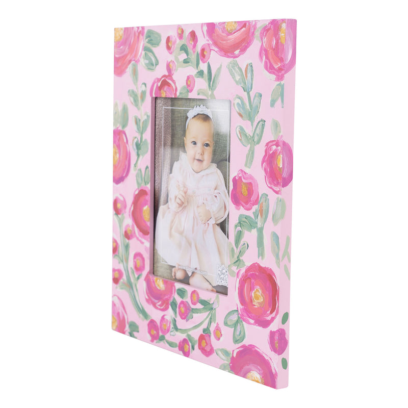 Pink Flower Garden Frame