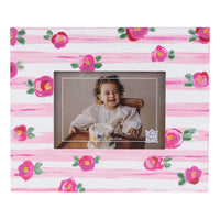 Striped Flower Frame