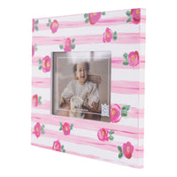 Striped Flower Frame