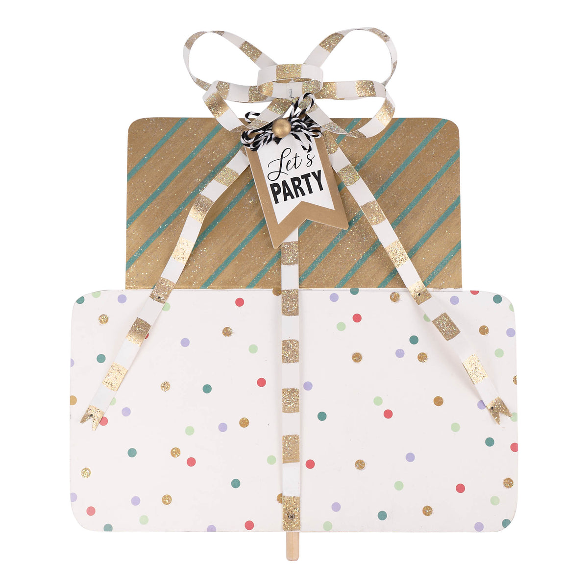 Let's Party Present Topper