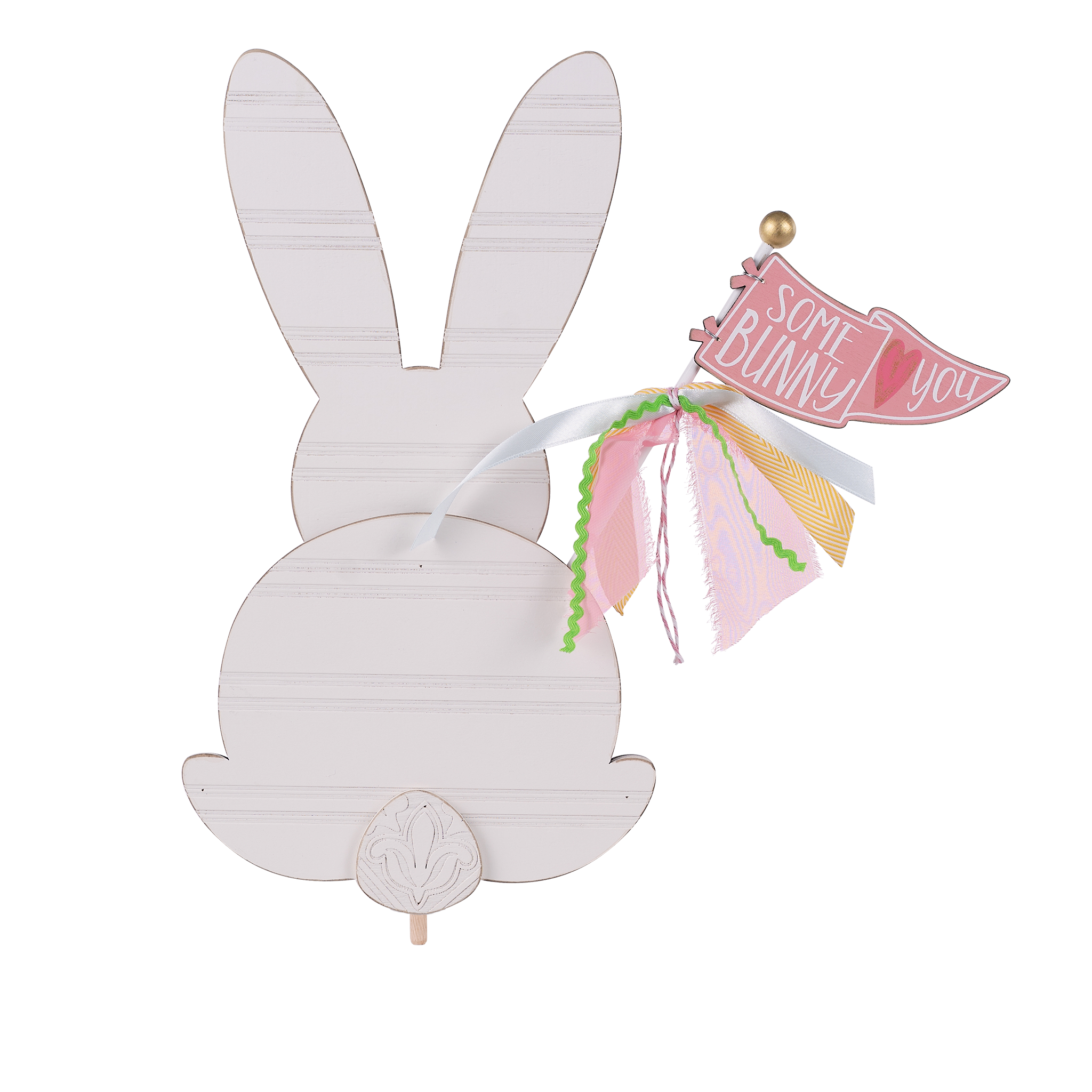 Glory Haus Some Bunny Loves You Flag Topper