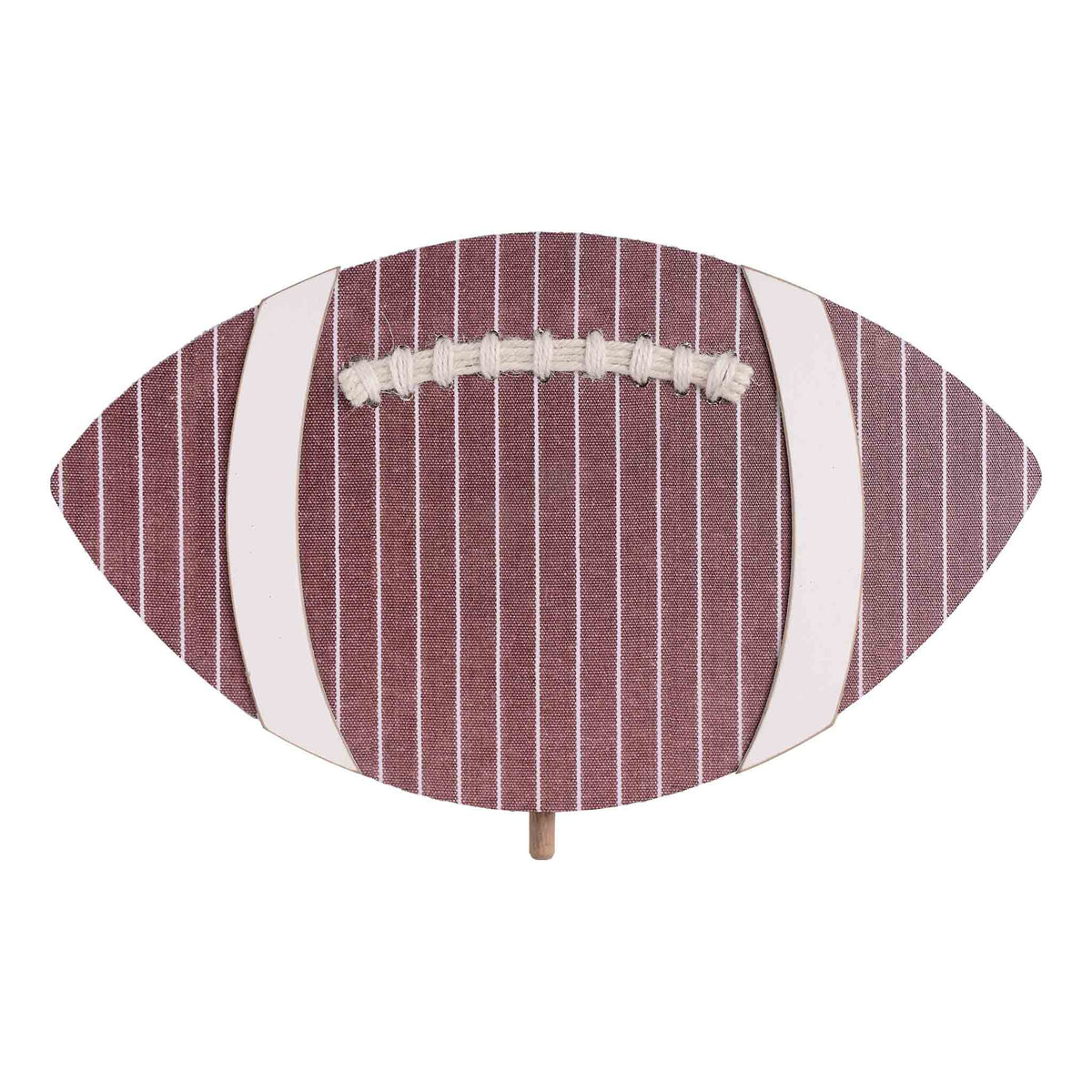 Striped Football Topper