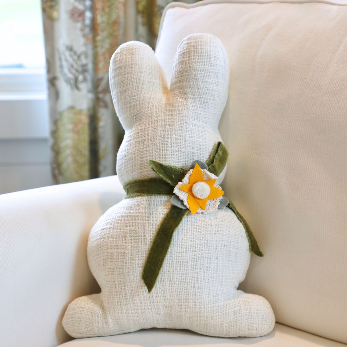Bunny Shaped Pillow