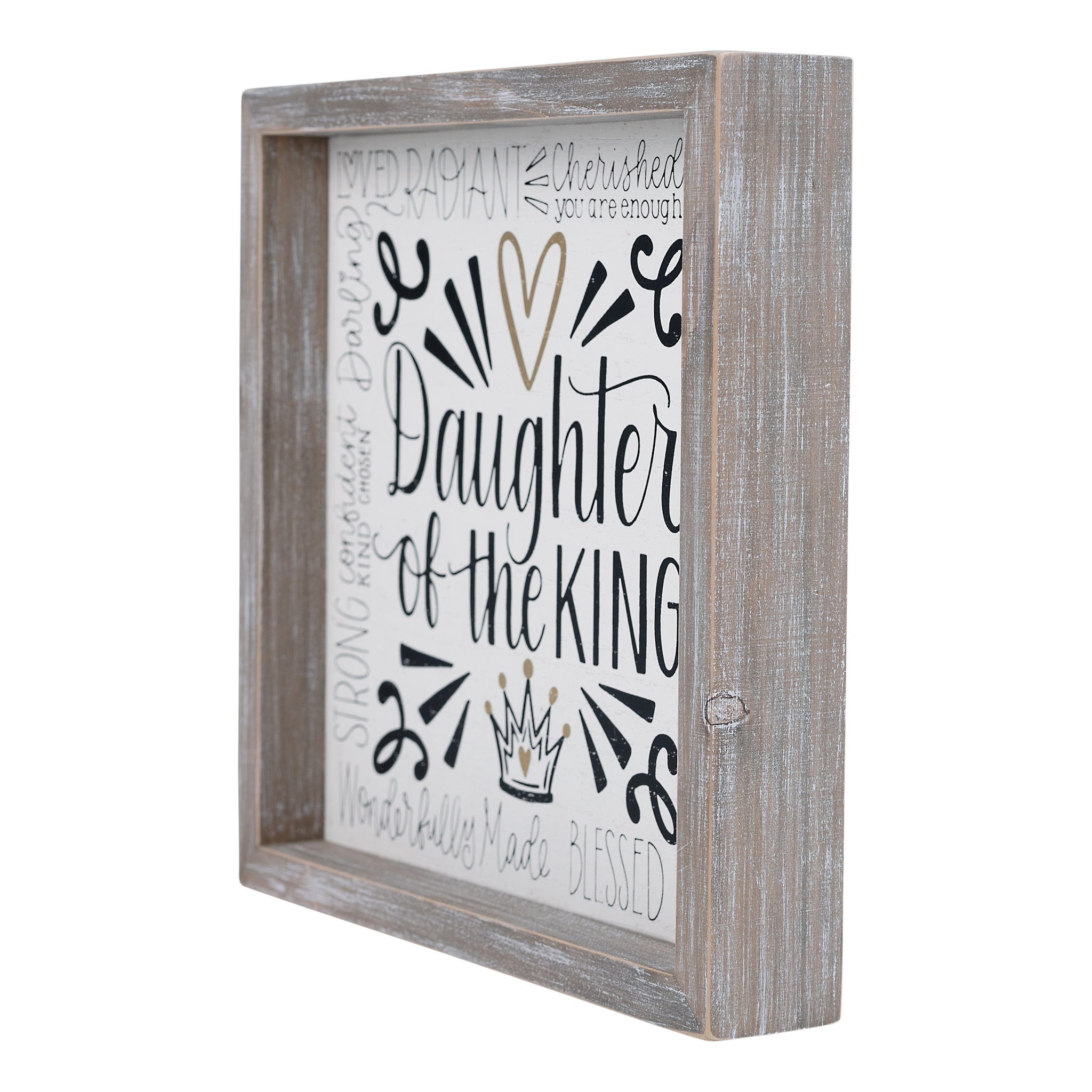 Shop Our Family Collection | Daughter of the King Crown Framed
