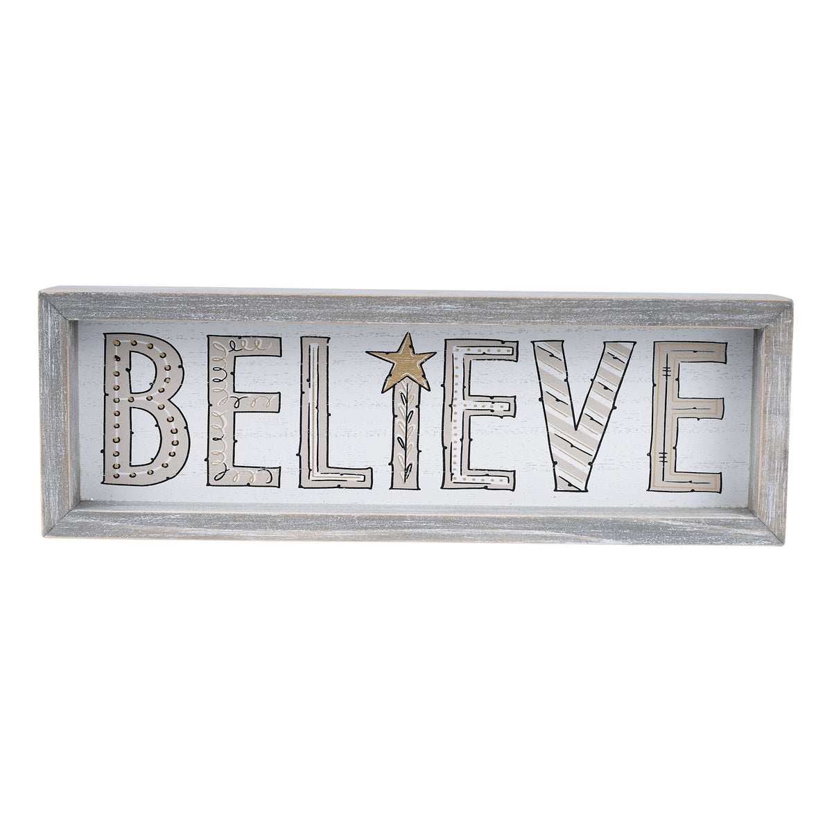 Believe Star Board Small