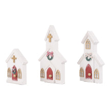 Churches Set of 3