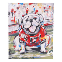 UGA Bulldog Canvas