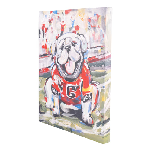 UGA Bulldog Canvas