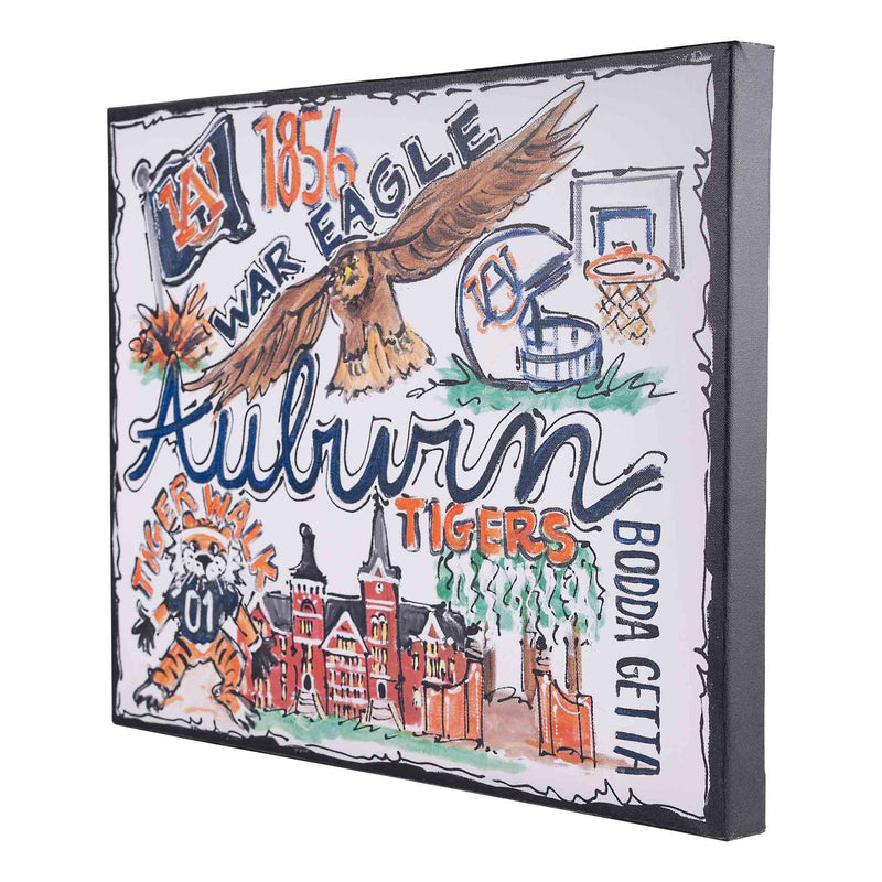 Auburn Landmark Canvas