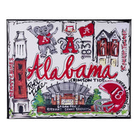 Alabama Landmark Canvas