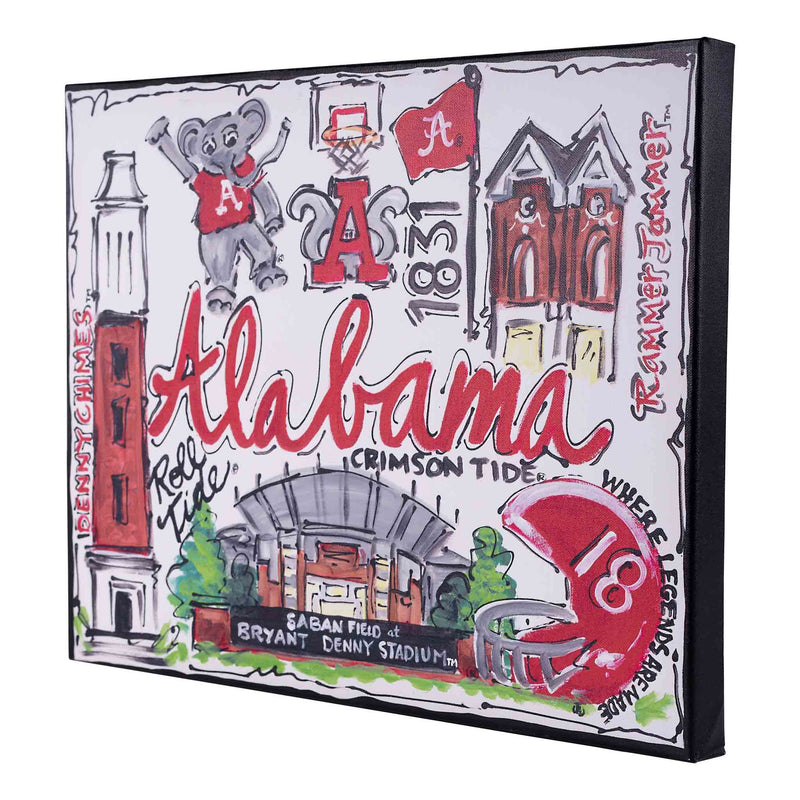 Alabama Landmark Canvas