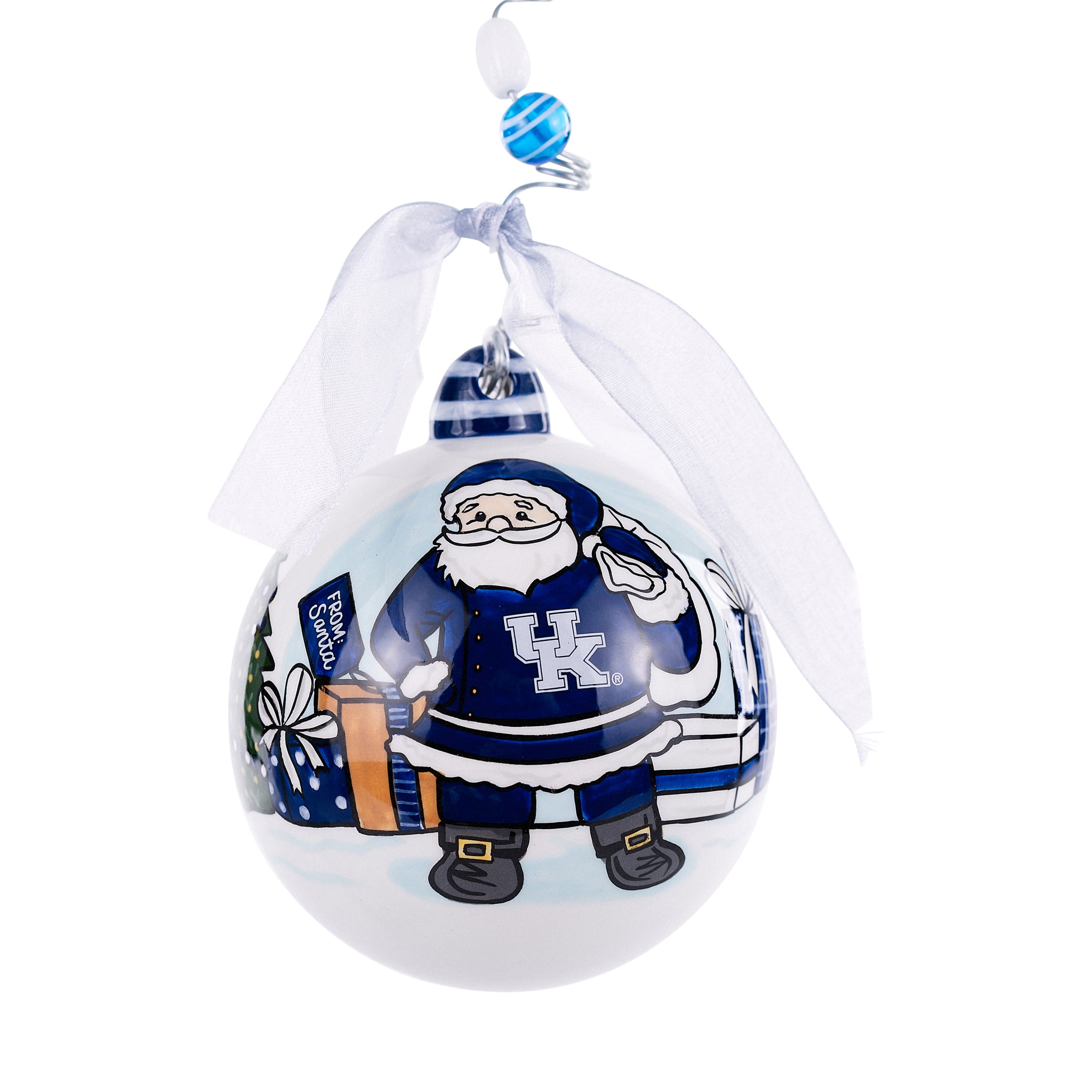 Spread Wildcat Cheer With This Merry Christmas Kentucky Santa