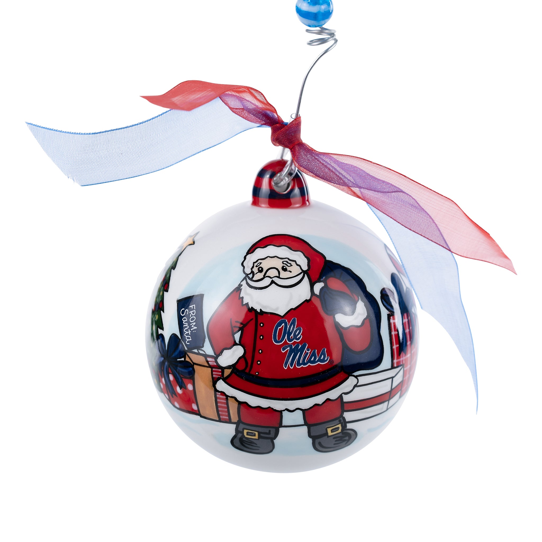 Spread Rebel Cheer With This Merry Christmas Ole Miss Santa