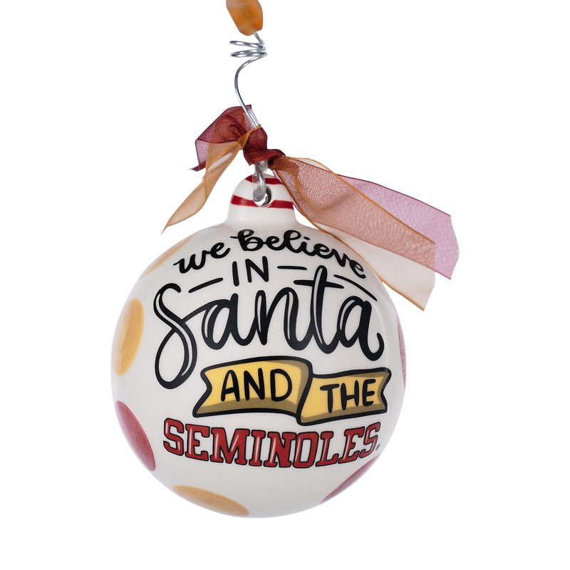 Florida State We Believe Ornament