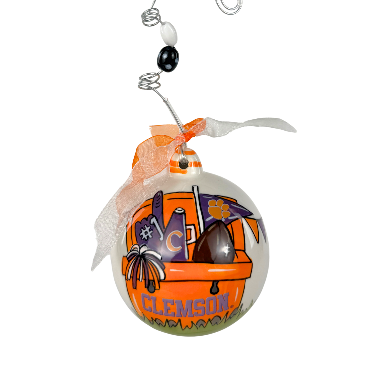 Clemson Cooler Ornament