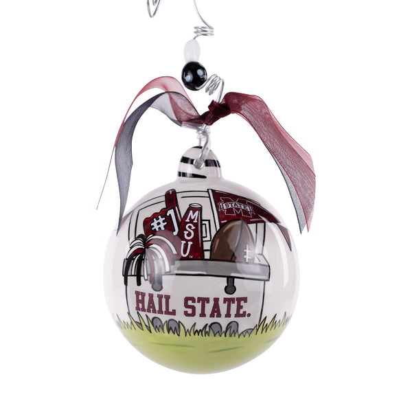 Mississippi State Cooler Ornament