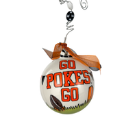 Oklahoma State Cooler Ornament