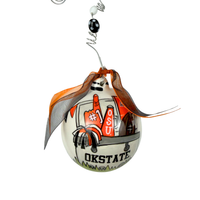 Oklahoma State Cooler Ornament