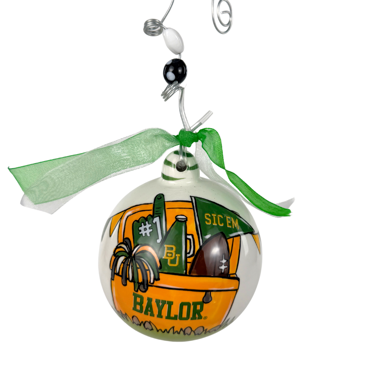 Baylor Cooler Ornament