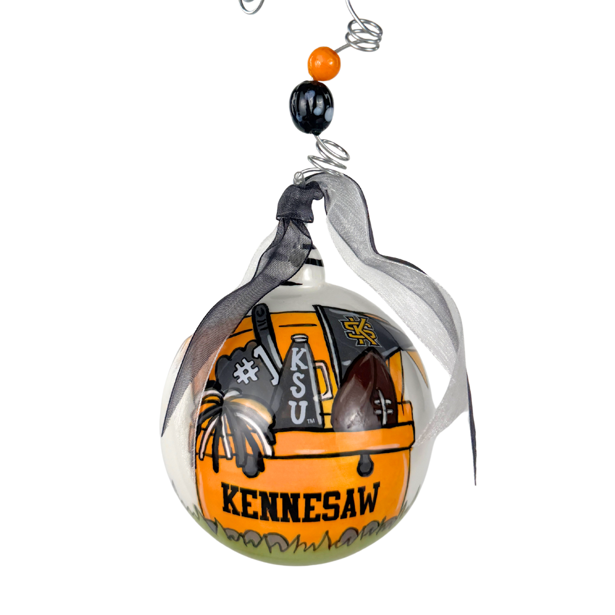 Kennesaw State Cooler Ornament