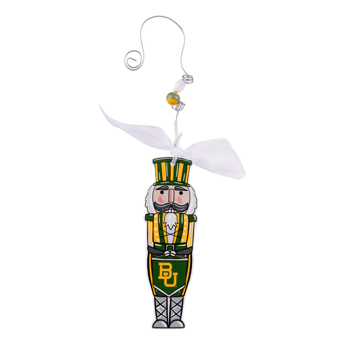 Baylor Nutcracker Flat Ornament