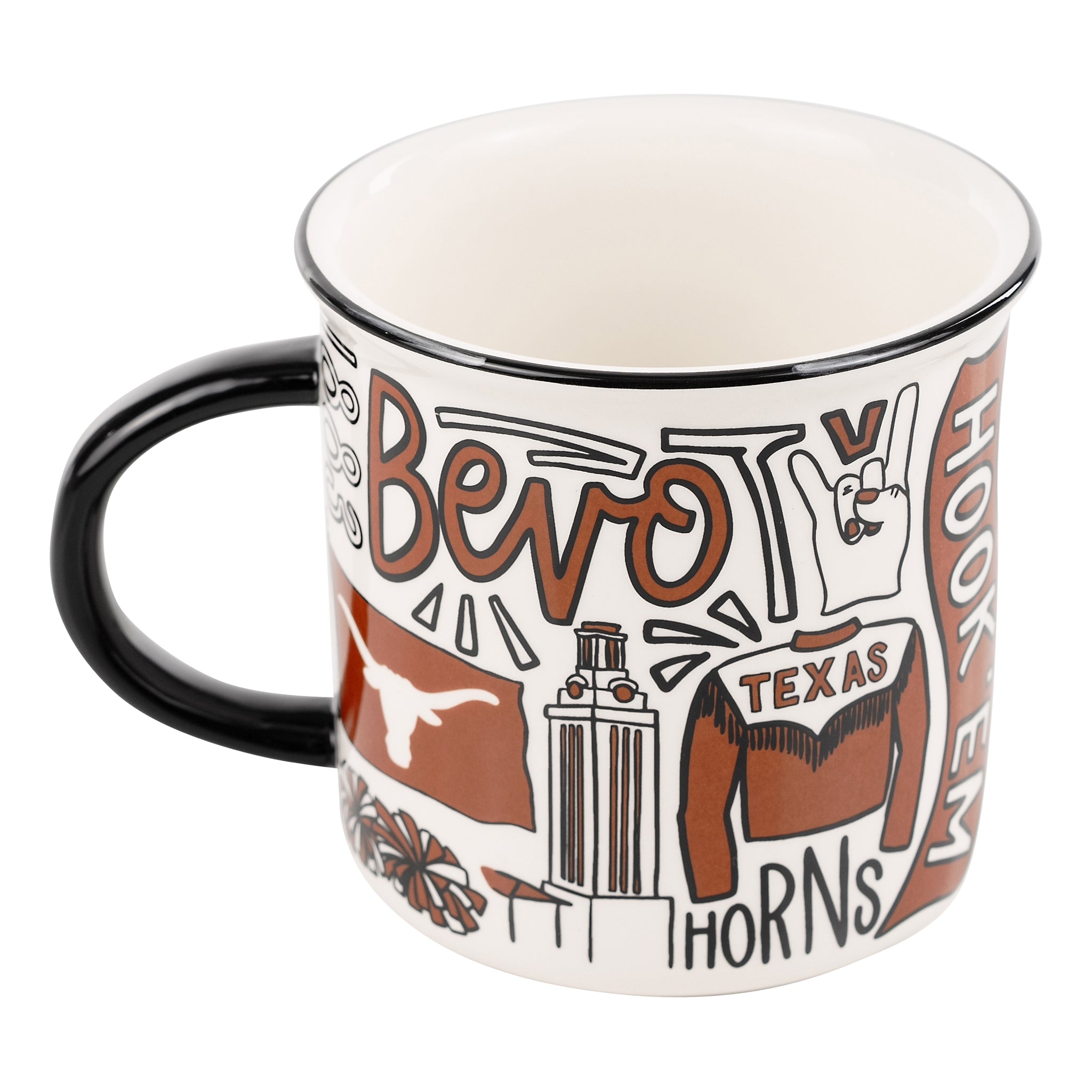 Glory Haus Texas Collage Campfire Mug - Thumbnail 2