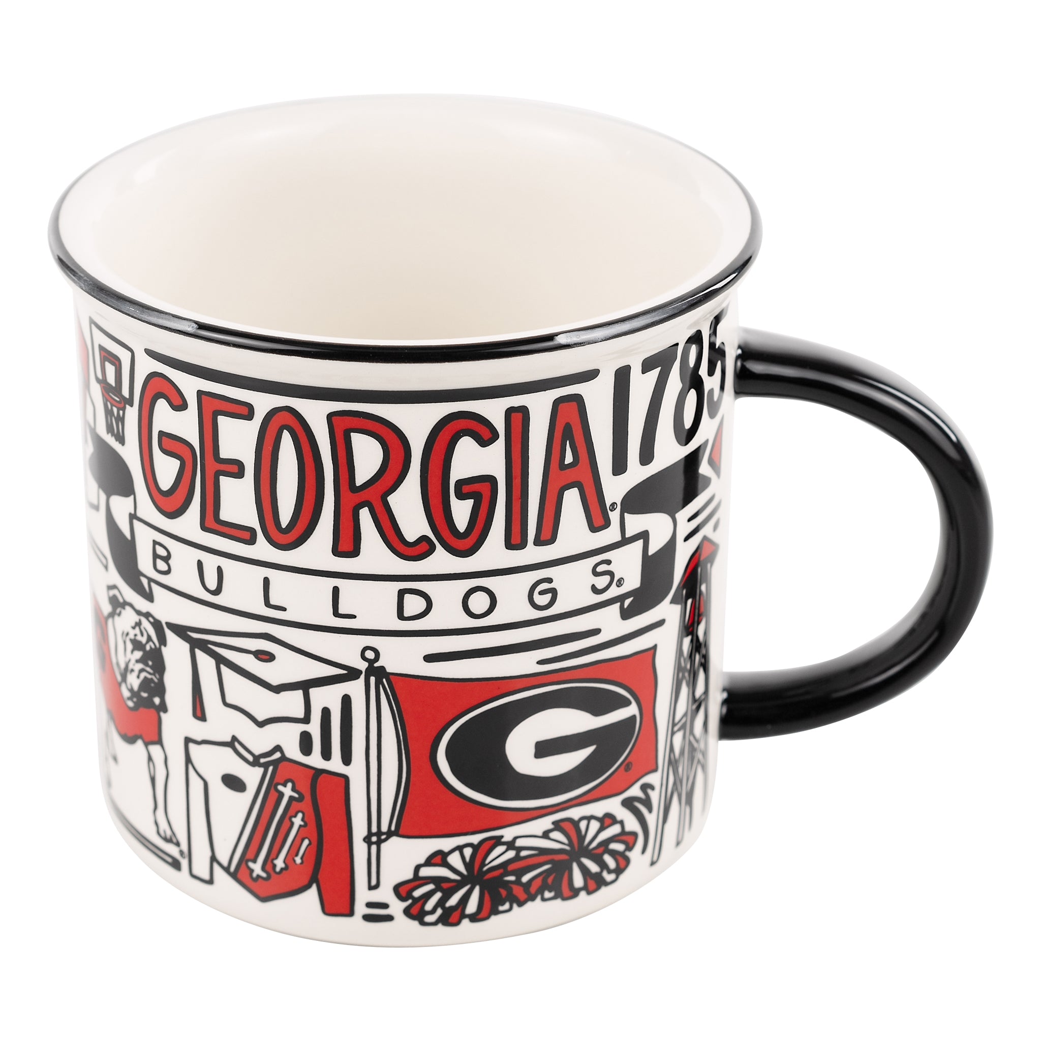 Glory Haus UGA Collage Campfire Mug - Thumbnail 3