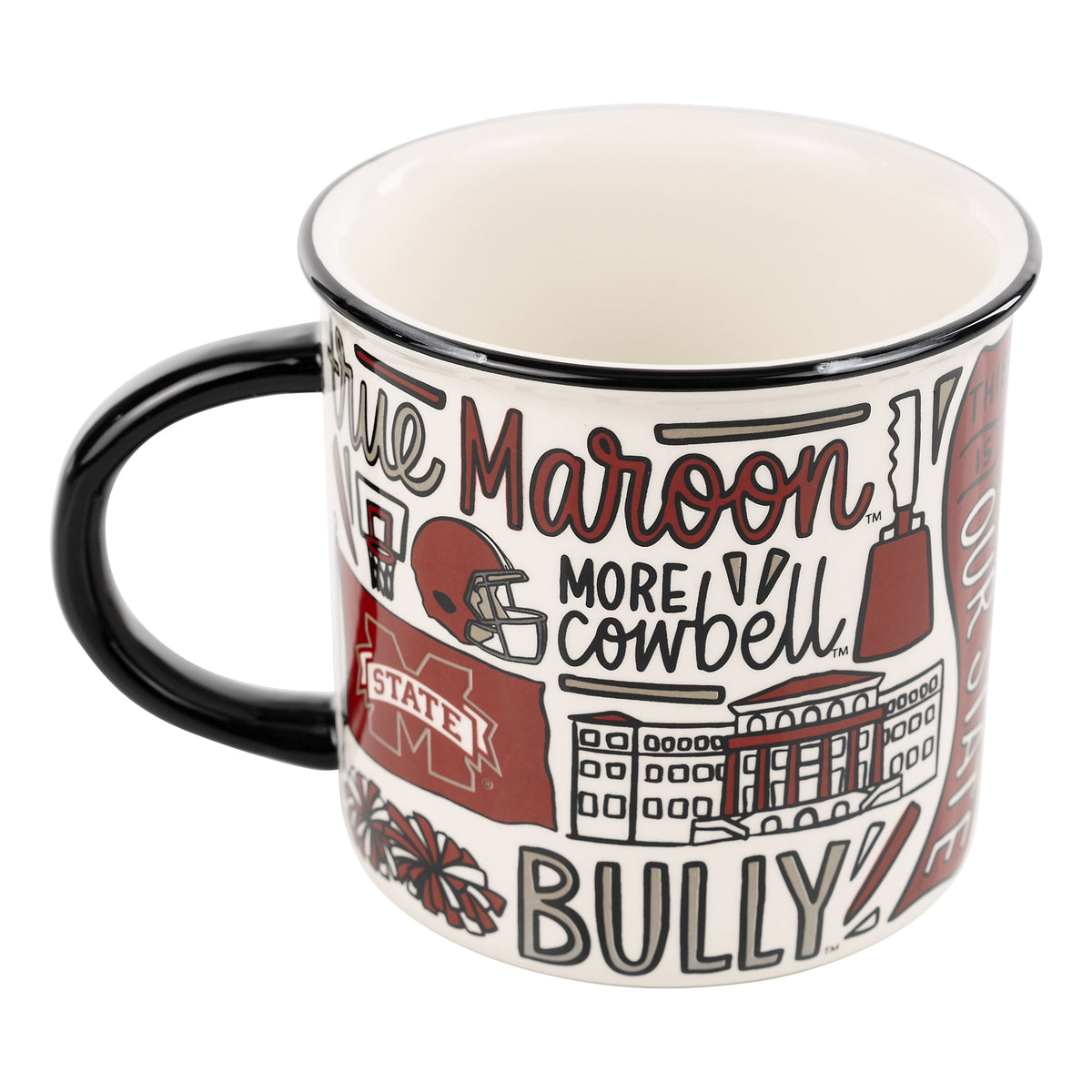 742 sms coffee mug Cheer on MSU With A Mississippi State Collage Campfire Mug Full of Spirit