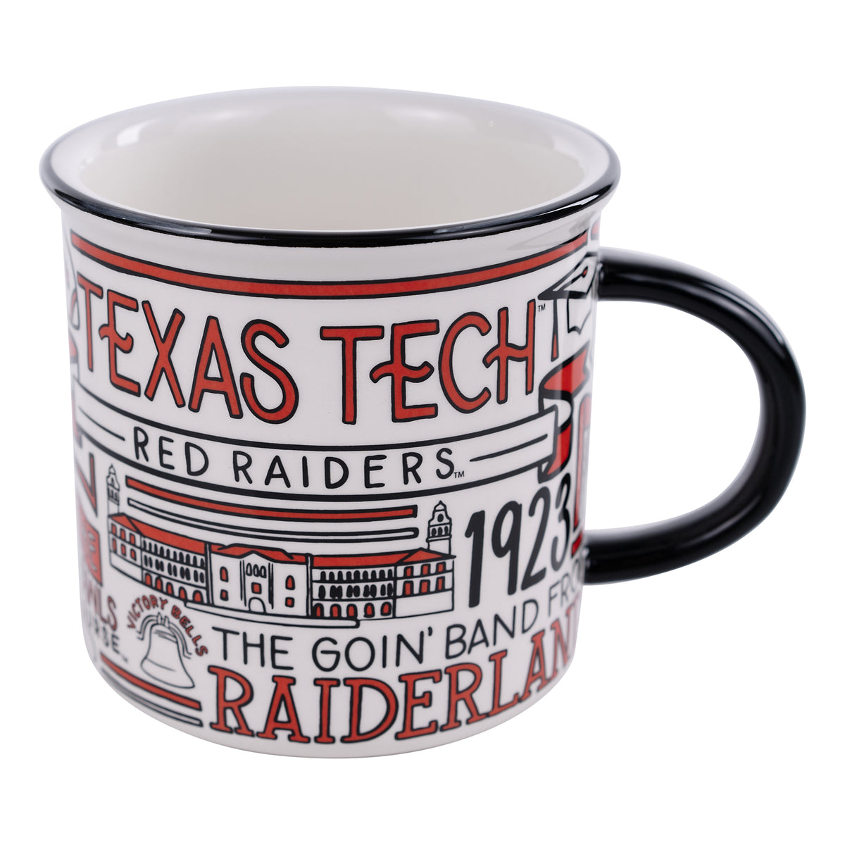 Texas Tech Collage Campfire Mug