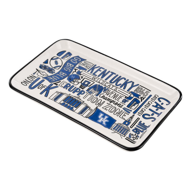 Kentucky Collage Trinket Tray