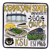 Kennesaw State Collage Trinket Tray