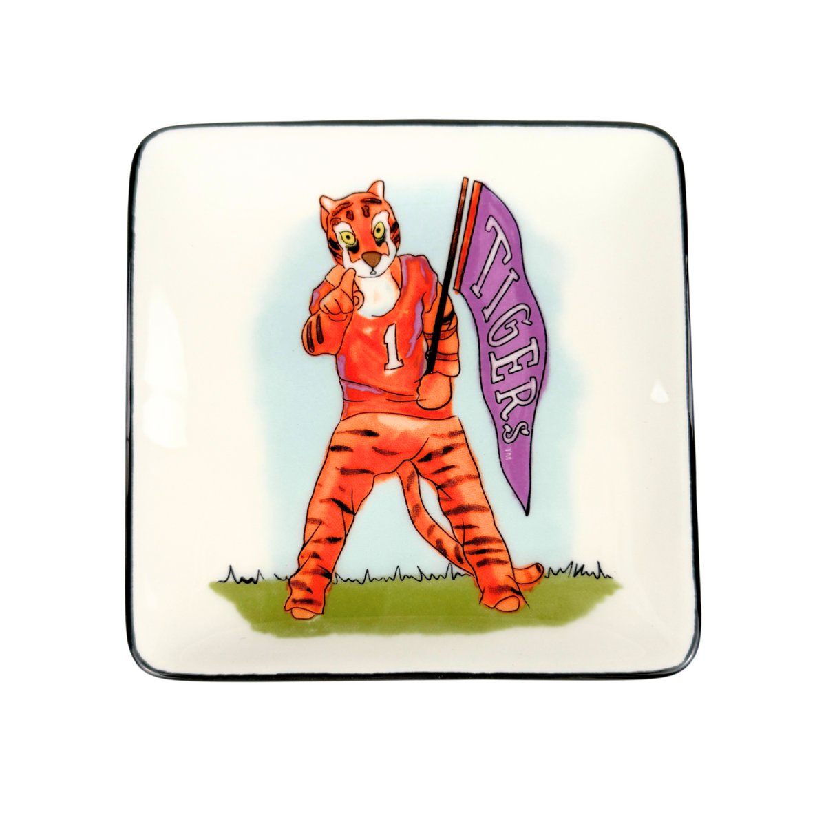 Clemson Tiger Trinket Tray