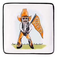 Oklahoma State Pistol Pete Trinket Tray