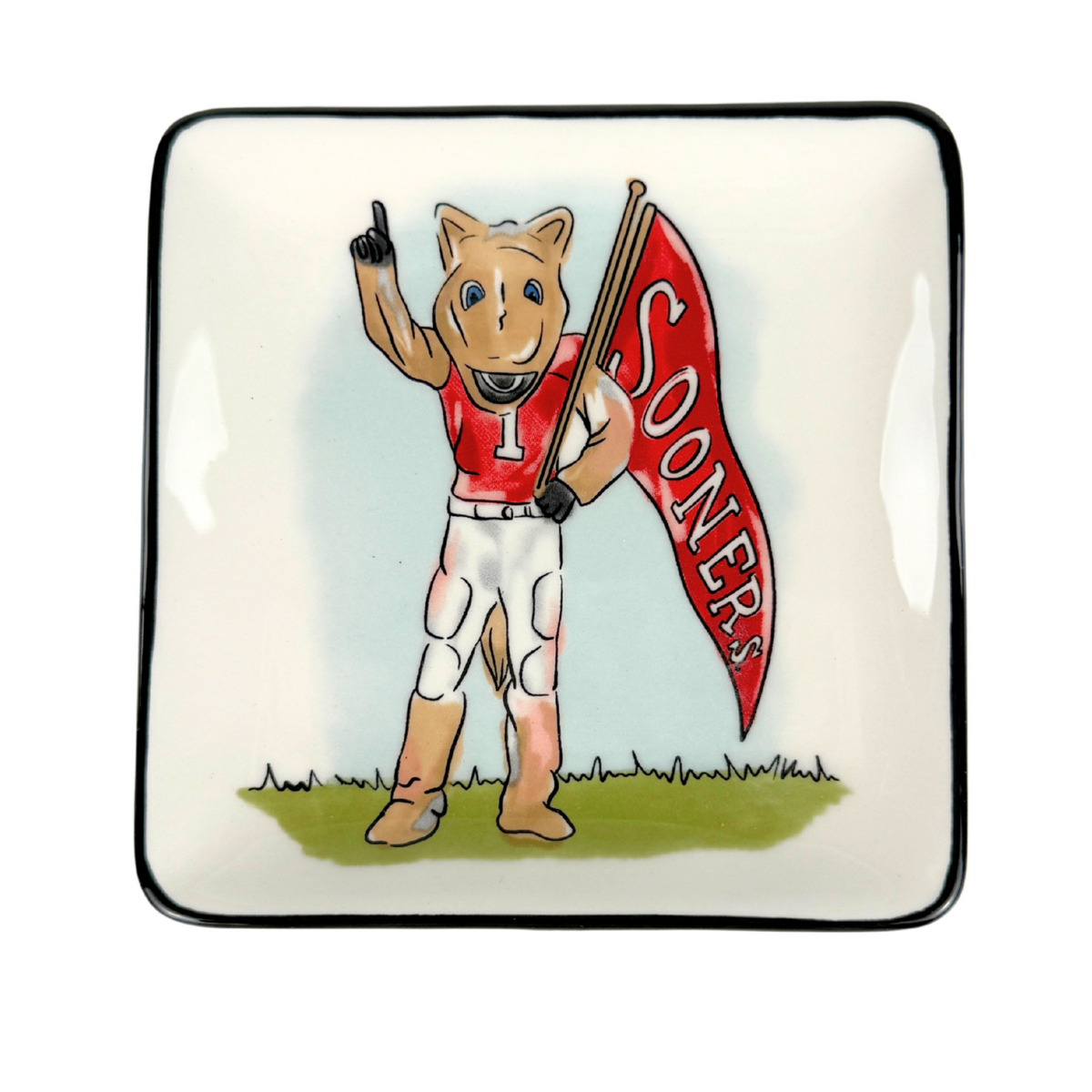 Oklahoma Sooners Trinket Tray