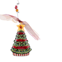 Oklahoma Tree Puff Ornament