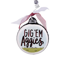 Texas A & M Mascot Puff Ornament
