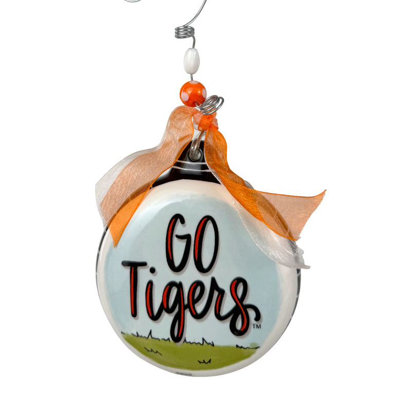 Clemson Mascot Puff Ornament