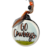 Oklahoma State Mascot Puff Ornament