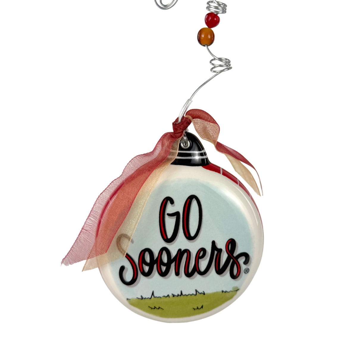 Oklahoma Mascot Puff Ornament