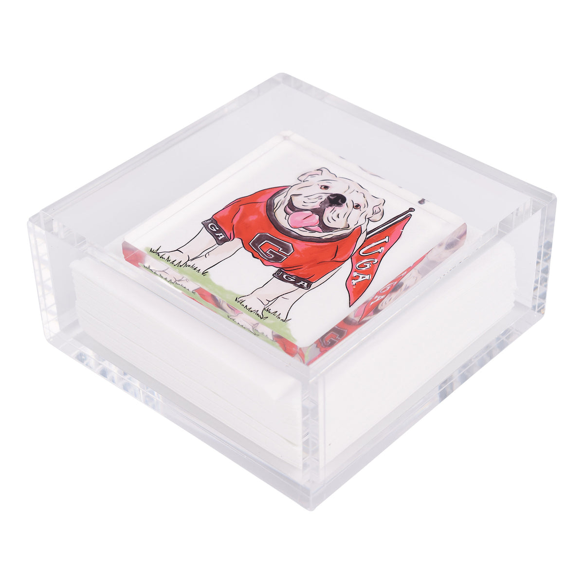 Georgia  Mascot Napkin Weight