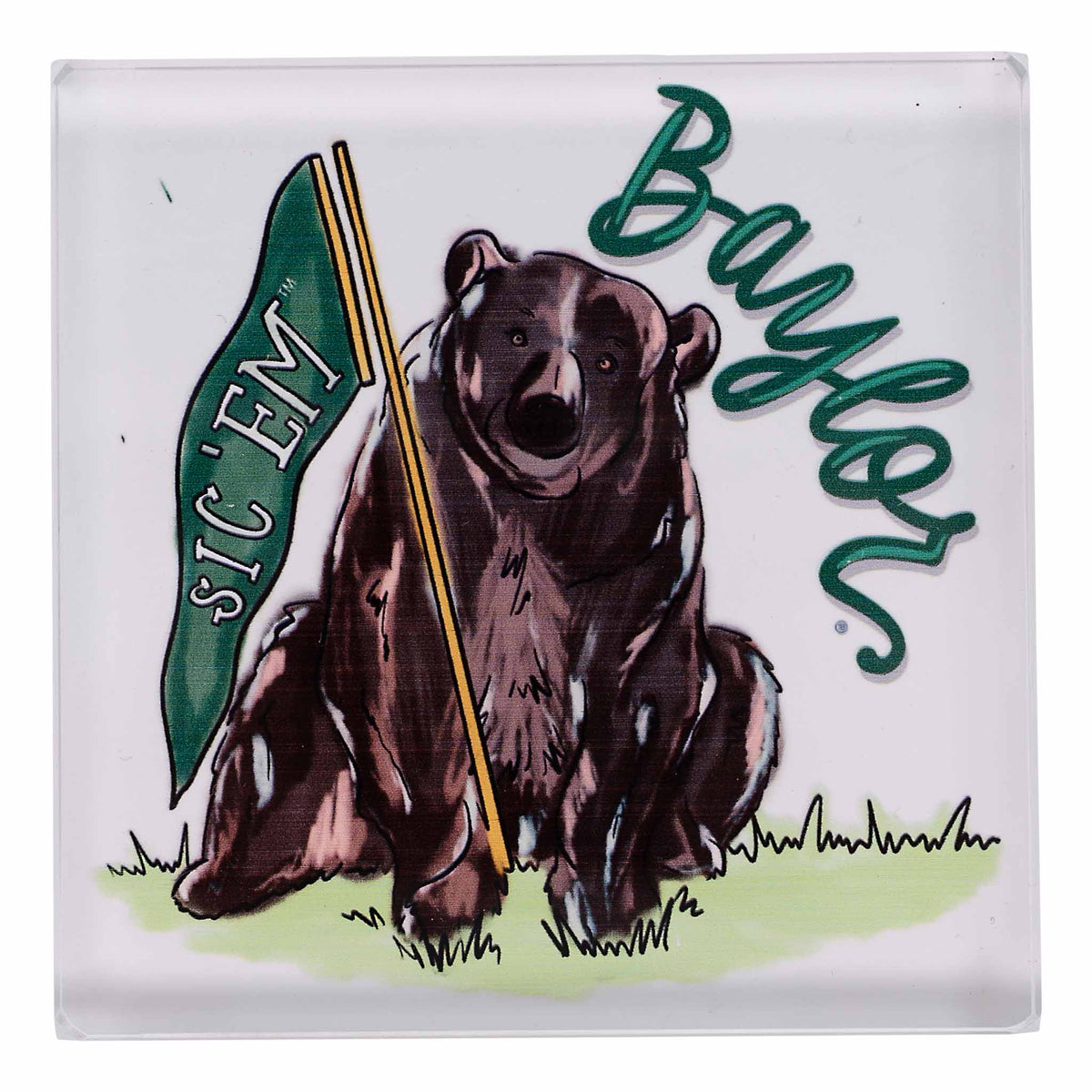 Baylor  Mascot Napkin Weight