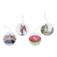 Florida State  Ornament Set/4