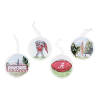 Alabama Ornament Set/4