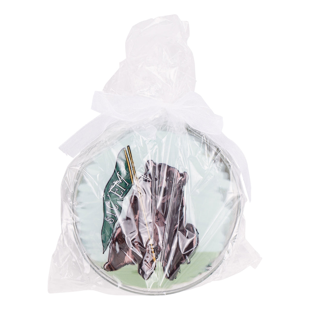 Baylor  Ornament Set/4