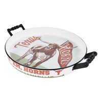 Texas  Mascot Enamel Tray